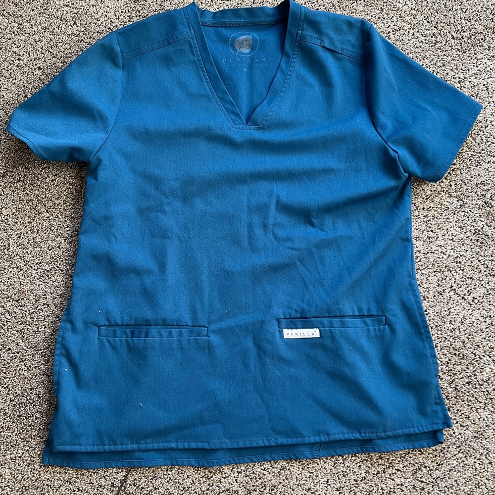 Cherokee Women's Blue V-Neck Top